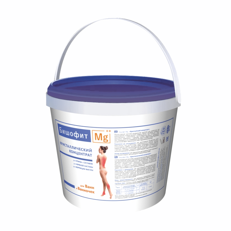 Бішофіт Mg++ «Кристалічний концентрат», 1350г (4820170680132)